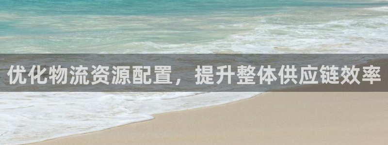 南宮旺財28官網版：優化物流資源配置